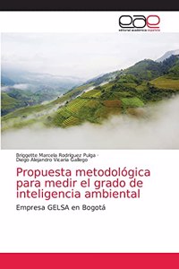 Propuesta metodológica para medir el grado de inteligencia ambiental