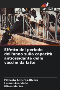 Effetto del periodo dell'anno sulla capacità antiossidante delle vacche da latte