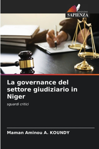 La governance del settore giudiziario in Niger