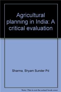 Agricultural Planning In India