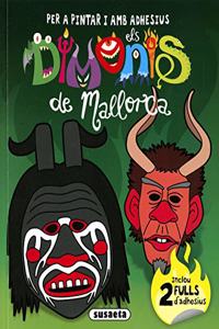 Dimonis de Mallorca per a pintar i amb adhesius 1