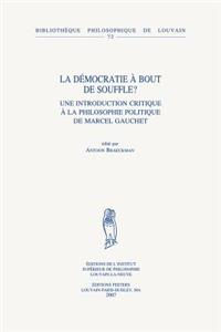La Democratie a Bout De Souffle?