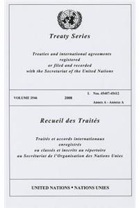 Treaty Series/Recueil Des Traites, Volume 2546