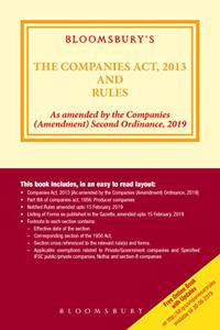 Bloomsbury's The Companies Act, 2013 and Rules