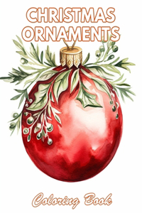Christmas Ornaments Coloring Book