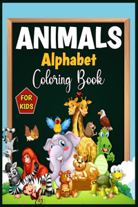 Animal Alphabet Coloring Book