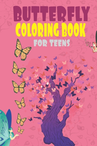 Butterfly Coloring books for teens