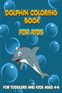 Dolphin Coloring Book for Kids
