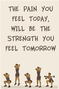 The Pain You Feel Today, Will Be the Strength You Feel Tomorrow