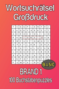 Wortsuchrätsel Großdruck