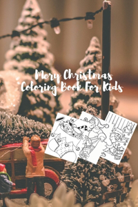 Mery Christmas Coloring Book For Kids