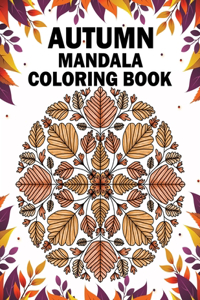 Autumn Mandala Coloring Book