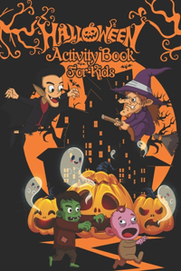 Halloween Activity Book for Kids