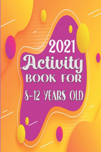 Activity book for 8-12 years old