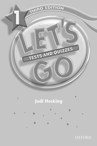 Let's Go: 1: Tests & Quizzes