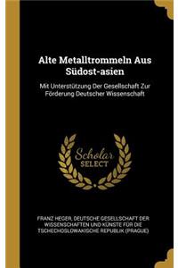 Alte Metalltrommeln Aus Südost-asien
