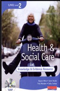 S/NVQ Level 2 Health and Social Care Knowledge and Evidence Resource File + CD-ROM