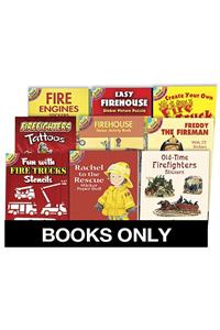 Little ACT Bk Fire Engines Replen Pack 135 Bks