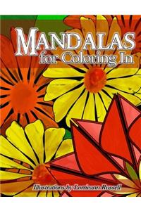 Mandalas for Coloring In