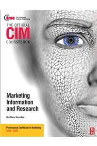 Marketing Information and Research