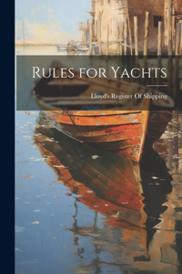 Rules for Yachts