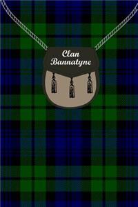 Clan Bannatyne Tartan Journal/Notebook