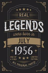 Real Legends were born in July 1956