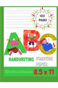 ABC Handwriting Practice Paper