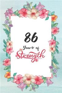 86th Birthday Journal