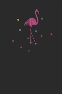 Colorful Bubble Flamingo