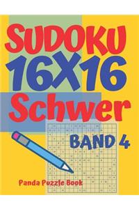 Sudoku 16x16 Schwer - Band 4