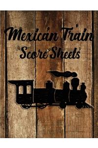 Mexican Train Score Sheets