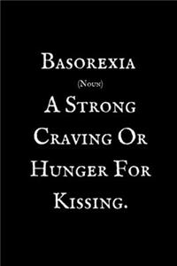 Basorexia ( Noun ) A Strong Craving