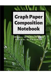 Graph Paper Composition Notebook
