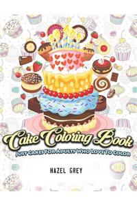 Cake Coloring Book