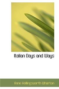 Italian Days and Ways