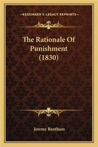 The Rationale of Punishment (1830)