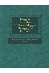 Magyar T Rt Nelmi Eml Kek
