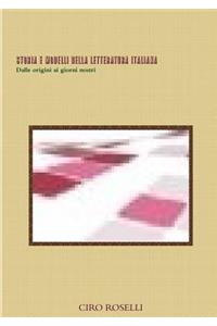 STORIA E MODELLI DELLA LETTERATURA ITALIANA Dalle origini ai giorni nostri
