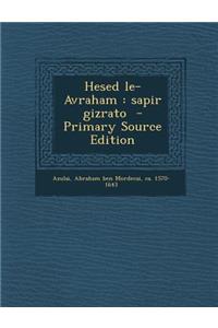 Hesed Le-Avraham