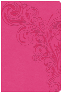 CSB Super Giant Print Reference Bible, Pink Leathertouch