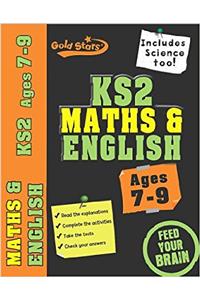 Gold Stars Bindup Workbook: KS2 Maths, English, 7-9