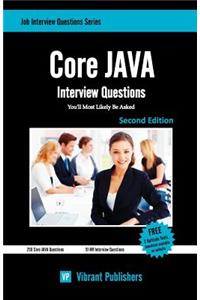 Core JAVA Interview Questions You'll Most Likely Be Asked