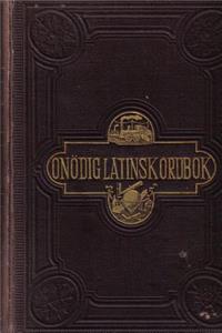 Onodig latinsk ordbok