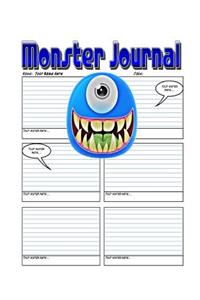 Monster Journal - Secure Your Secrets With A 200 Page Monster Journal