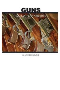 Guns Weekly Planner 2016