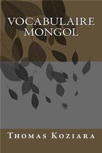 Vocabulaire Mongol