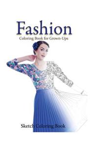 Fashion Coloring Book for Grown-Ups