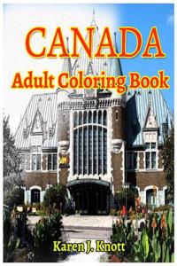 Canada Coloring Book for Adults Relaxation Meditation Blessing