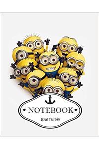 Minion Heart Notebook / Journal: Pocket Notebook / Journal / Diary - Dot-grid, Graph, Lined, Blank No Lined